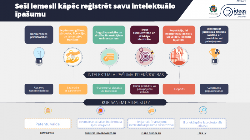 Iemesli, lai reģistrētu IĪ