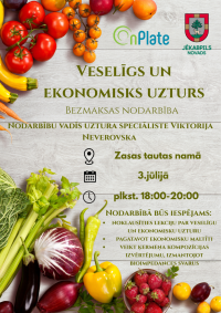 Afiša: Zasas tautas namā 3. jūlijā no plkst. 18.00 līdz 20.00