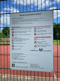 Dignājas pamatskolas stadiona lietošnas noteikumi
