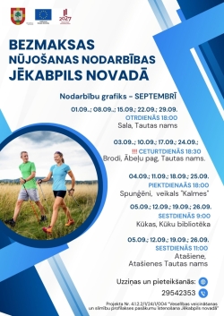 Nūjošana septembrī