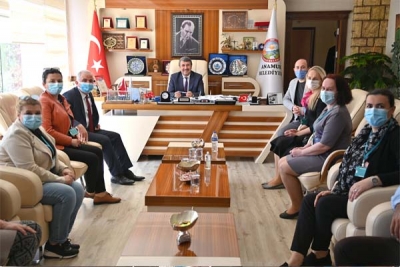 Vizīte pie Anamūras pilsētas mēra Hidayet Kılınç.