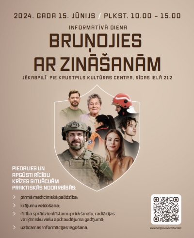 Afiša Bruņojies ar zināšanām
