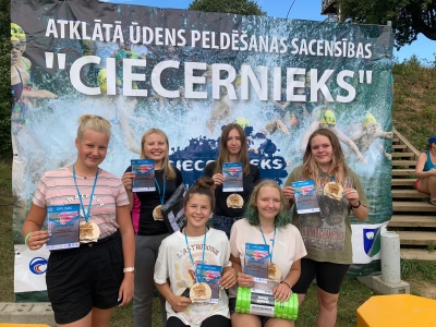 Sacensību dalībnieku foto