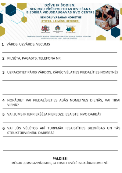 anketa senioriem