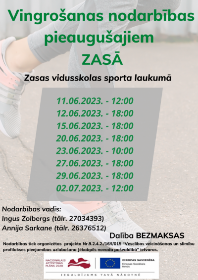 Vingrošana Zasā
