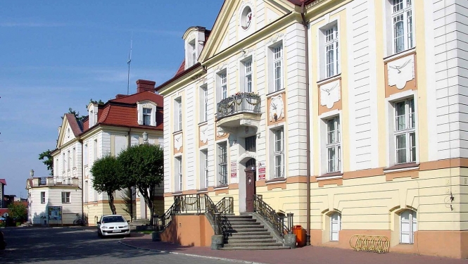 Domes ēka Bjalogardā Polijā
