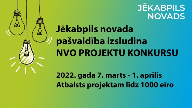 NVO projektu konkursa afiša