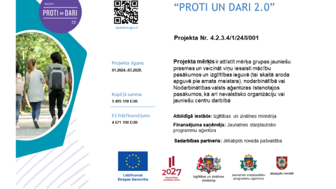 projekts proti un dari
