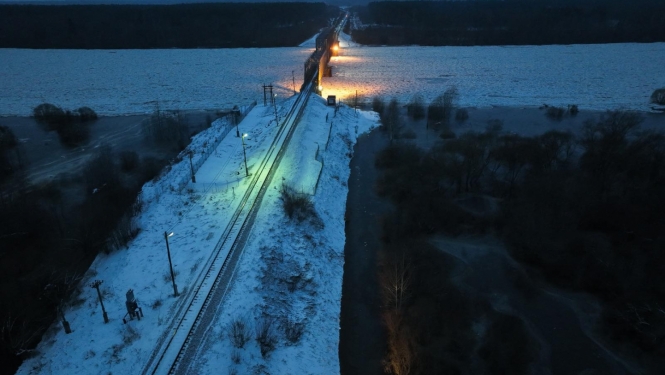Applūst Zeļķu tilts Jēkabpils novadā
