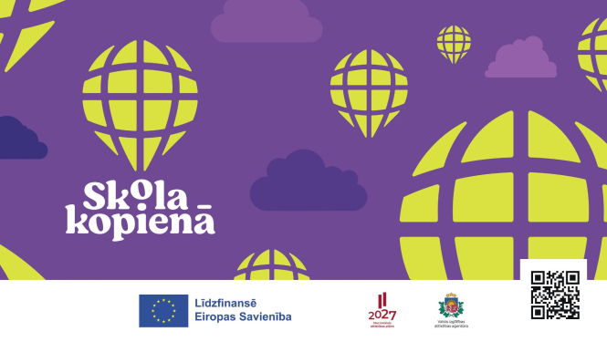 Skola kopienā logo