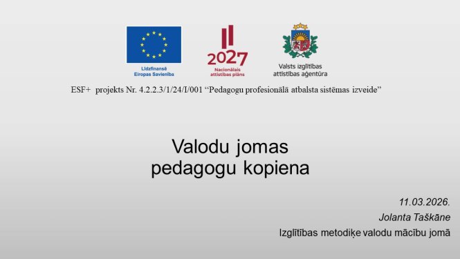 Projekta slaids