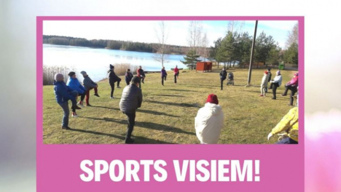 Koprtreniņš "Sports visiem"