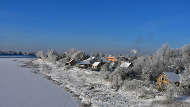 Jēkabpils ziemā