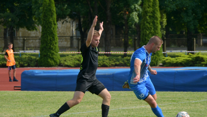 Skats no futbola sacensībām