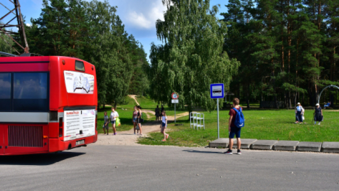 No 15. līdz 31.augustam izmaiņas Mežaparka autobusa maršrutā