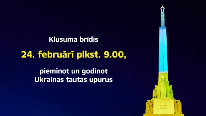 klusuma brīdis uzsaukums