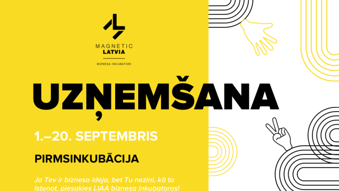 LIAA uzņemšanas afiša