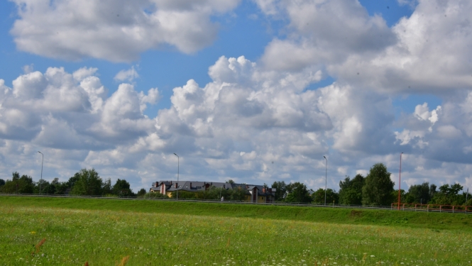 Skats no Jēkabpils pilsētas
