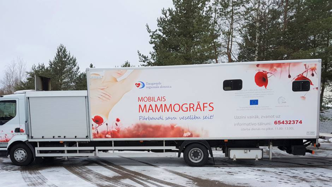 Mobilais mamogrāfs Jēkabpilī