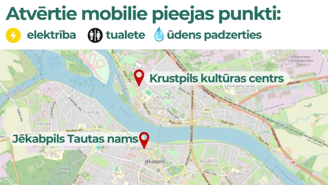 Mobilo pieejas punktu atrašanās vieta Jēkabpilī