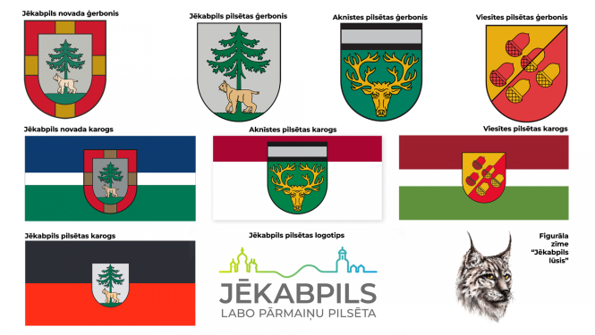 Jēkabpils novada simbolika
