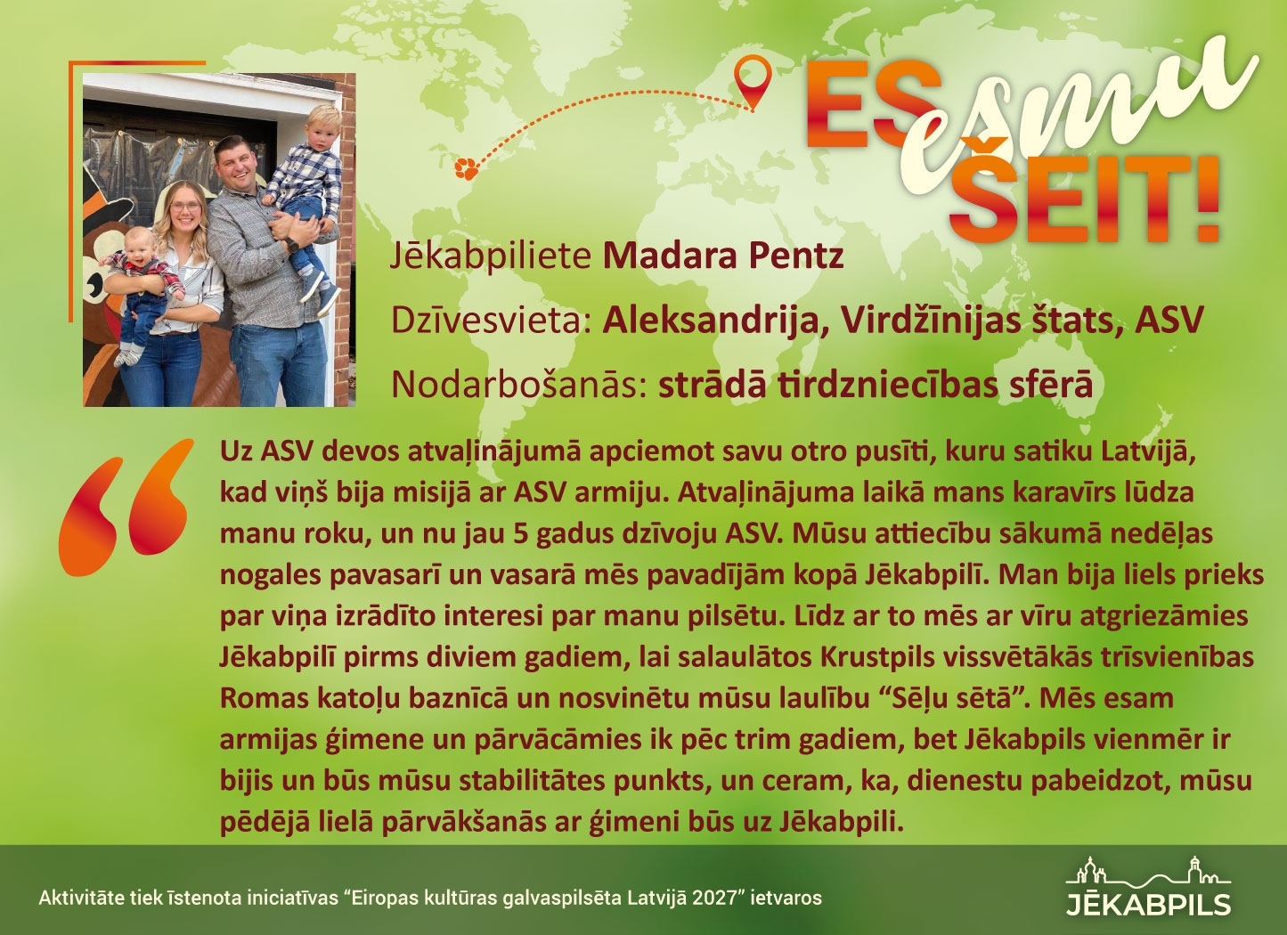 ES esmu šeit