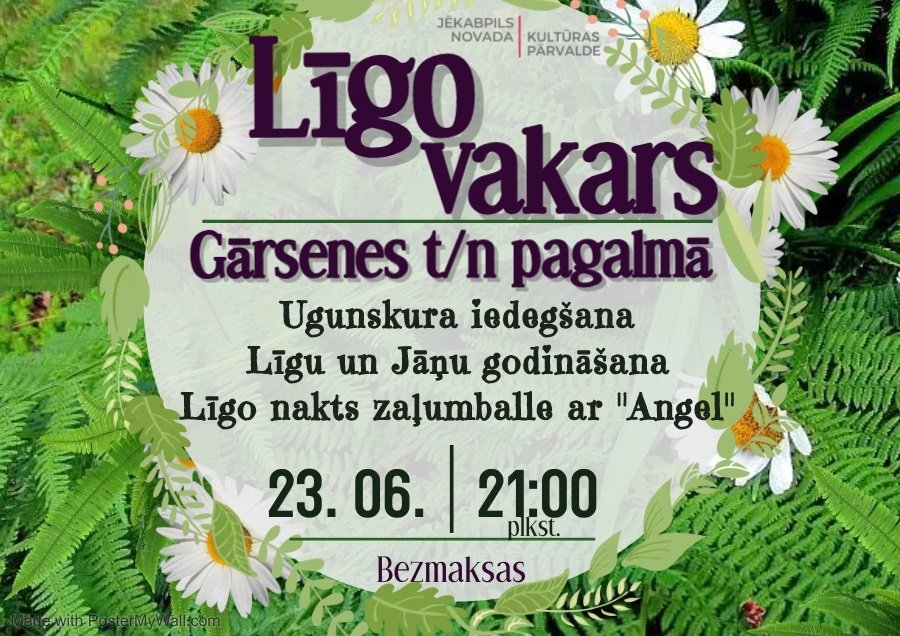 Kultūras pasākuma afiša
