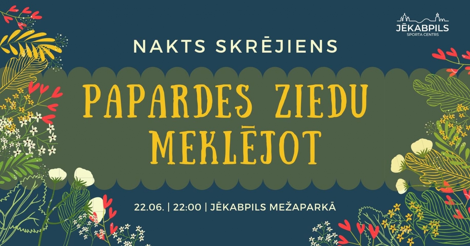 Kultūras pasākuma afiša