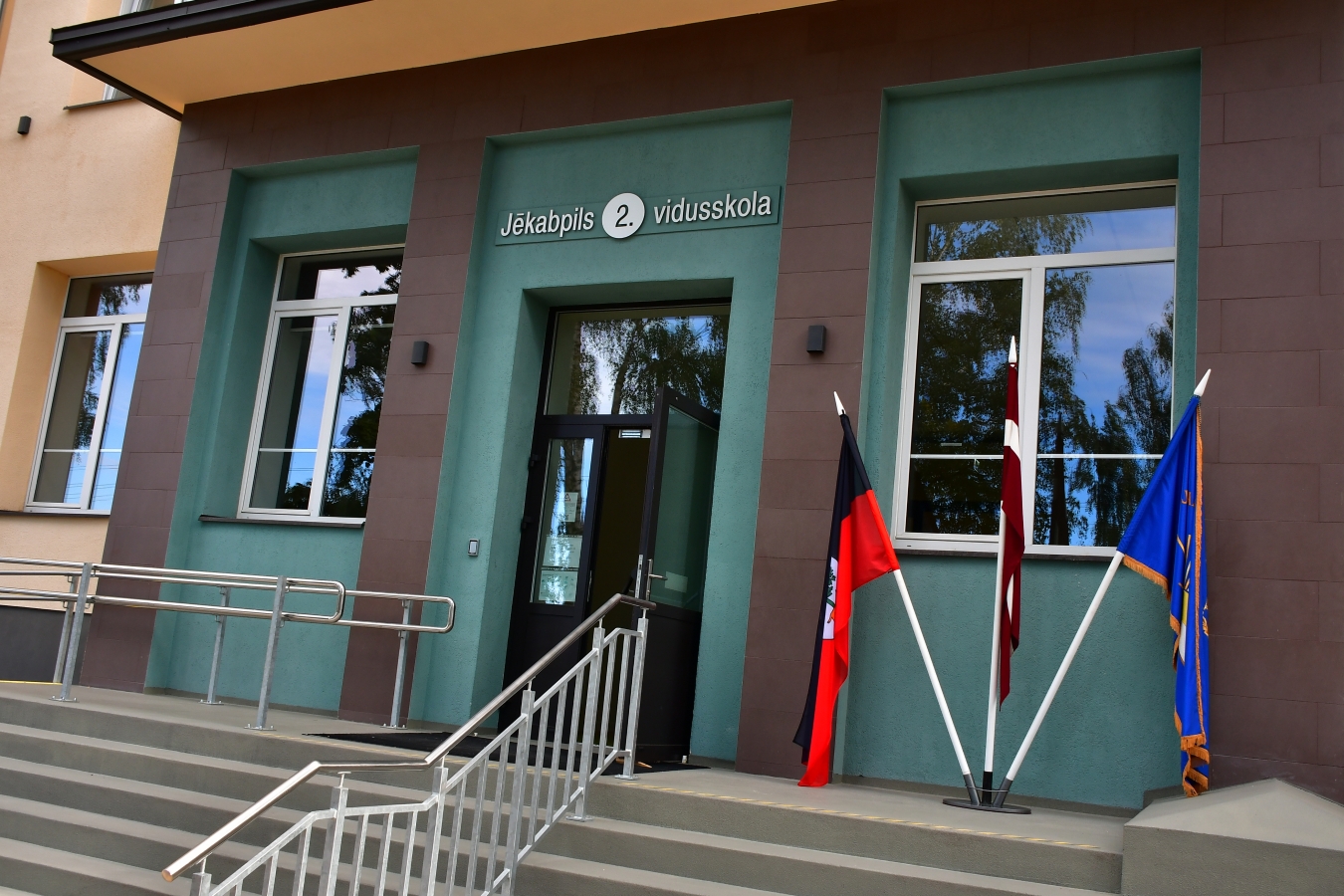 Pēc rekonstrukcijas atklāj Jēkabpils 2.vidusskolu