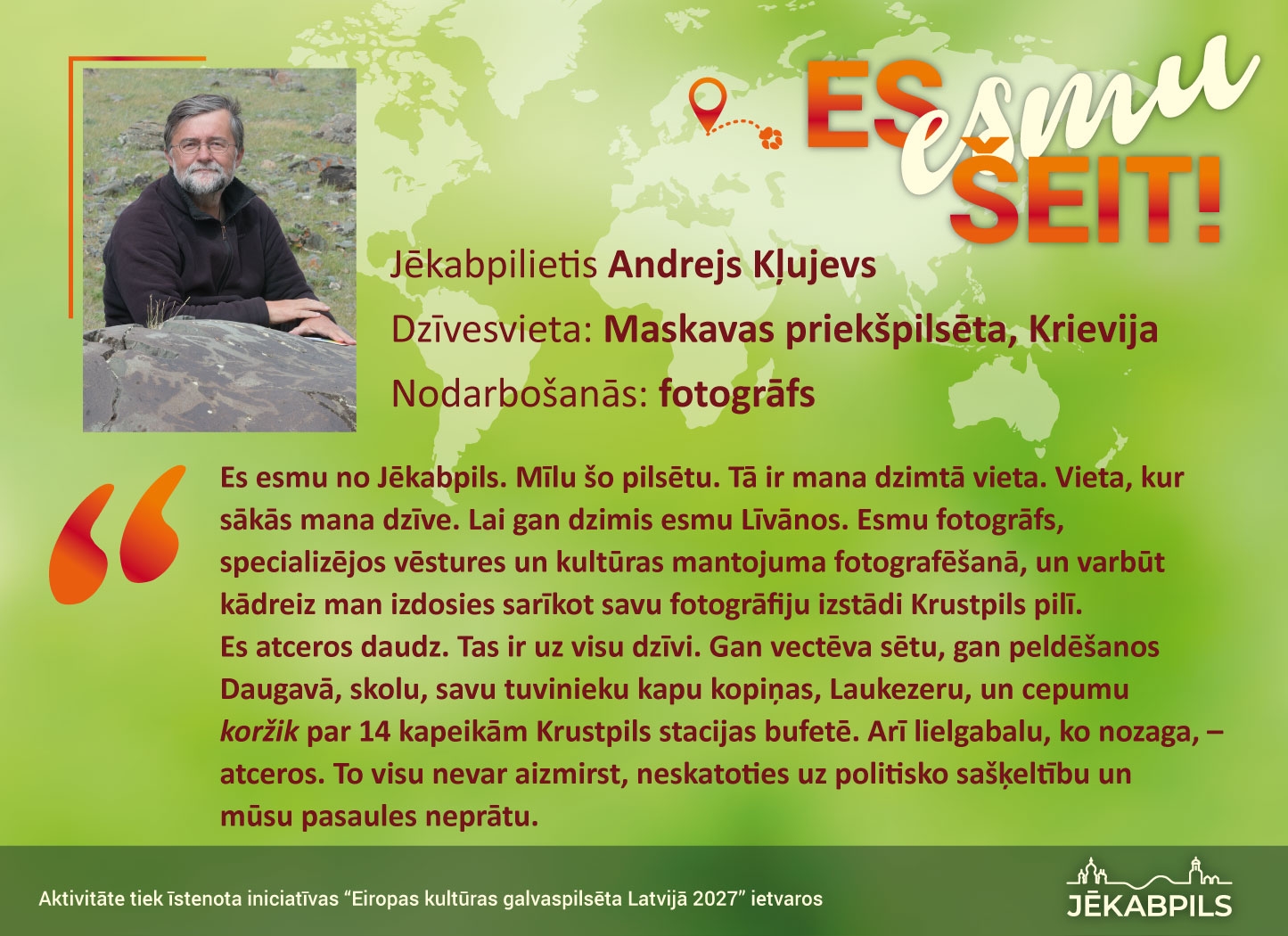 ES esmu šeit