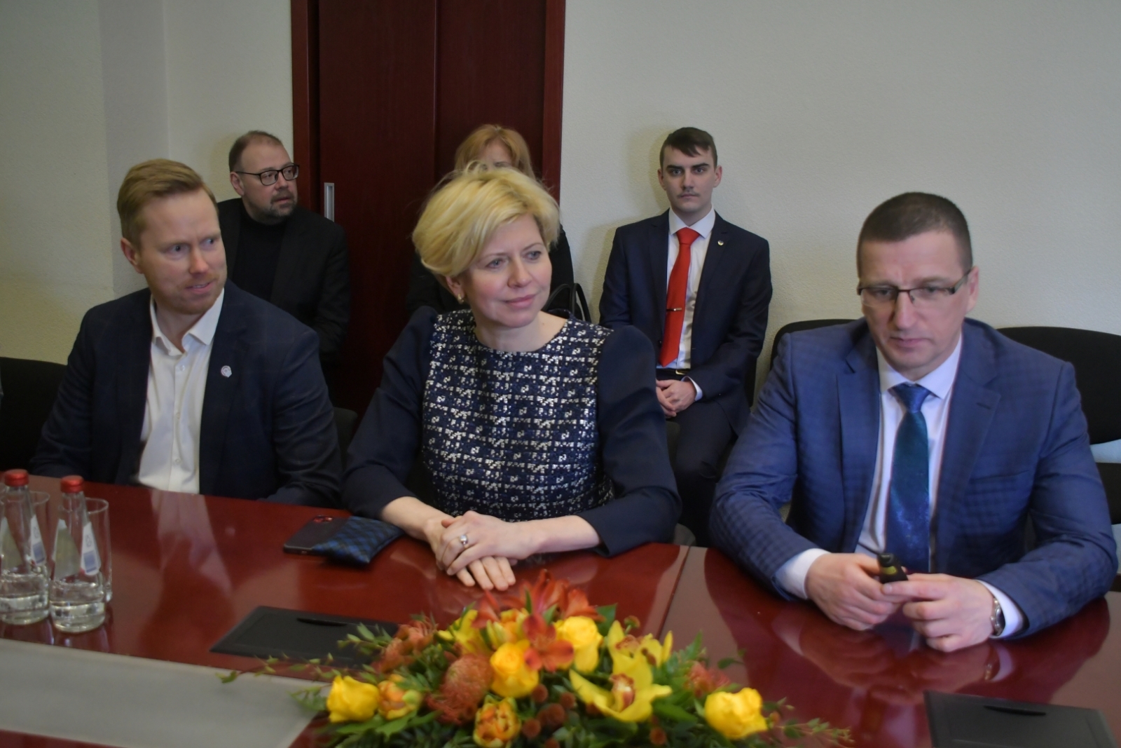 A.Čakšas vizīte Jēkabpilī 