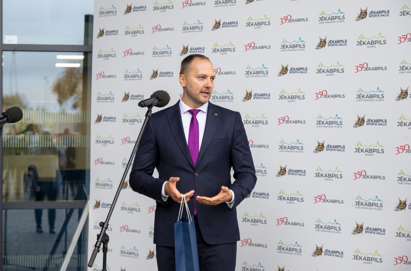 Jēkabpils sporta halles atklāšana