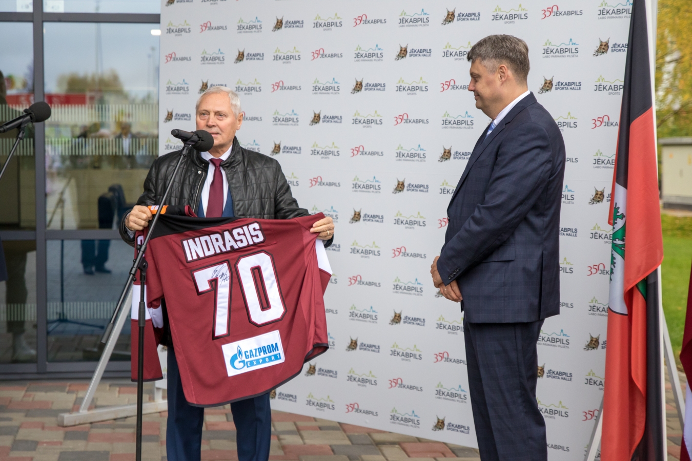 Jēkabpils sporta halles atklāšana