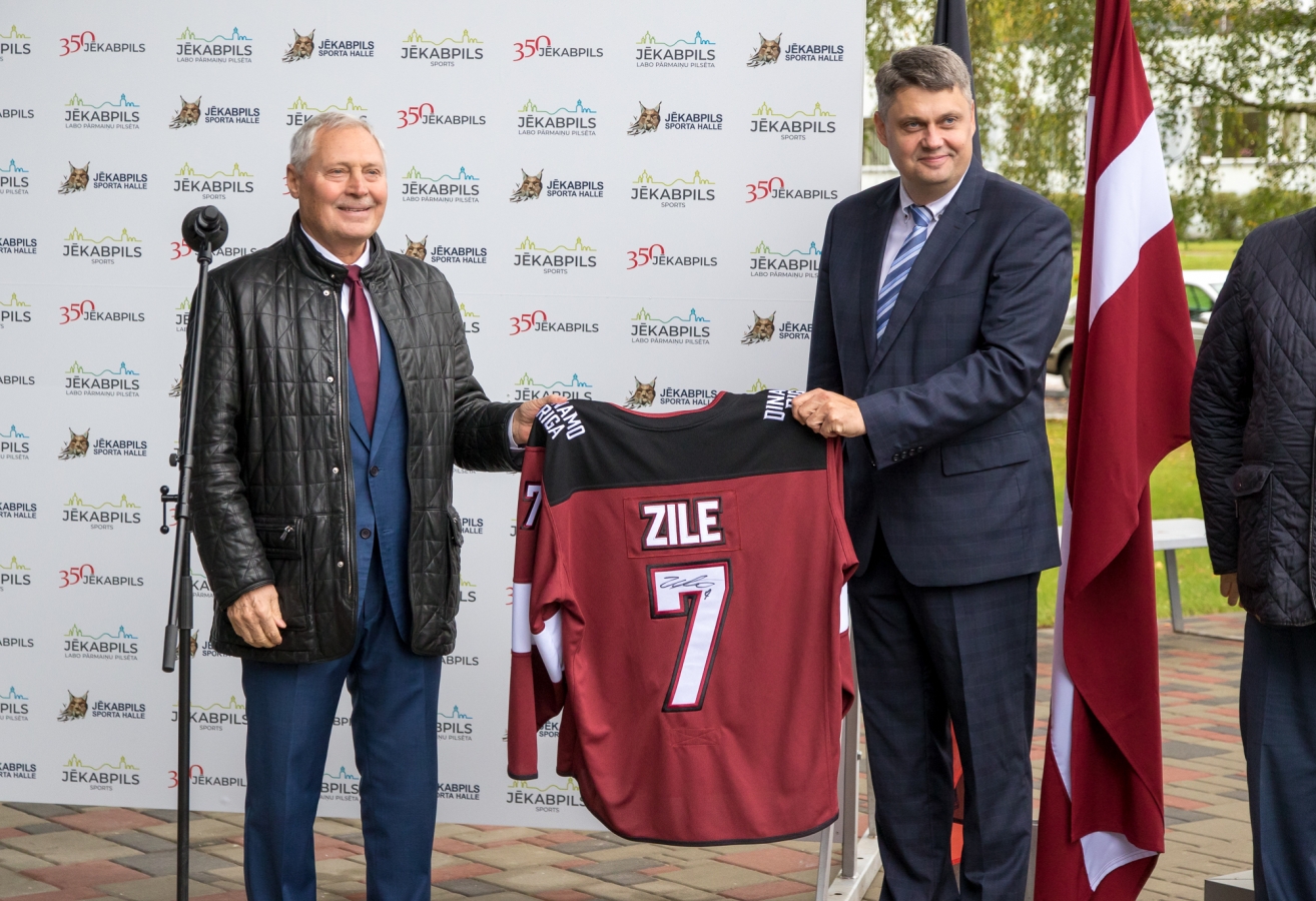 Jēkabpils sporta halles atklāšana