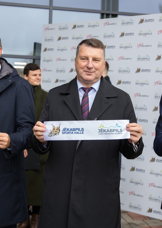 Jēkabpils sporta halles atklāšana