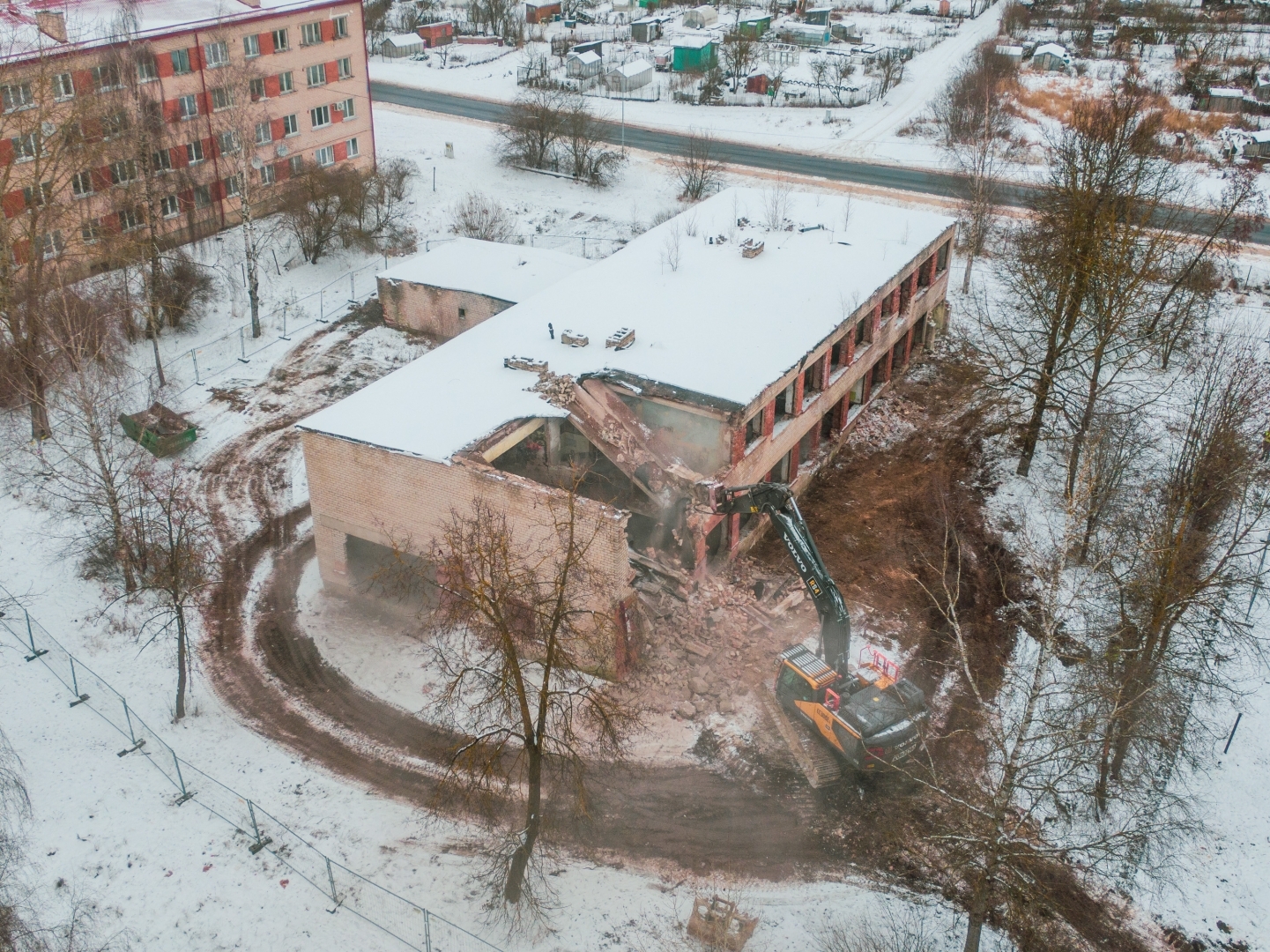 Ķieģeļu iela 9, Jēkabpils - 23.11.2022.