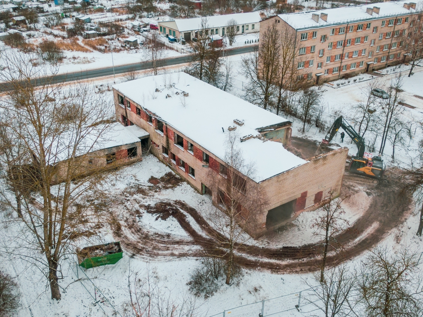 Ķieģeļu iela 9, Jēkabpils - 23.11.2022.