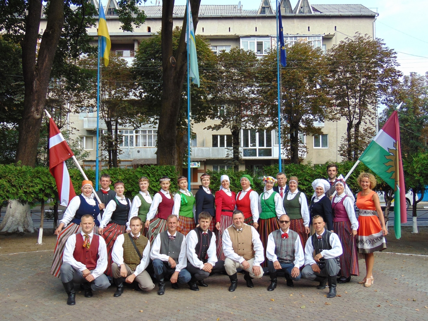 Jēkabpils novada pārstāvju kopbilde Vižnicā