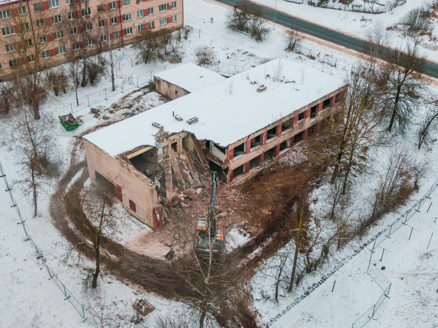 Ķieģeļu iela 9, Jēkabpils - 23.11.2022.