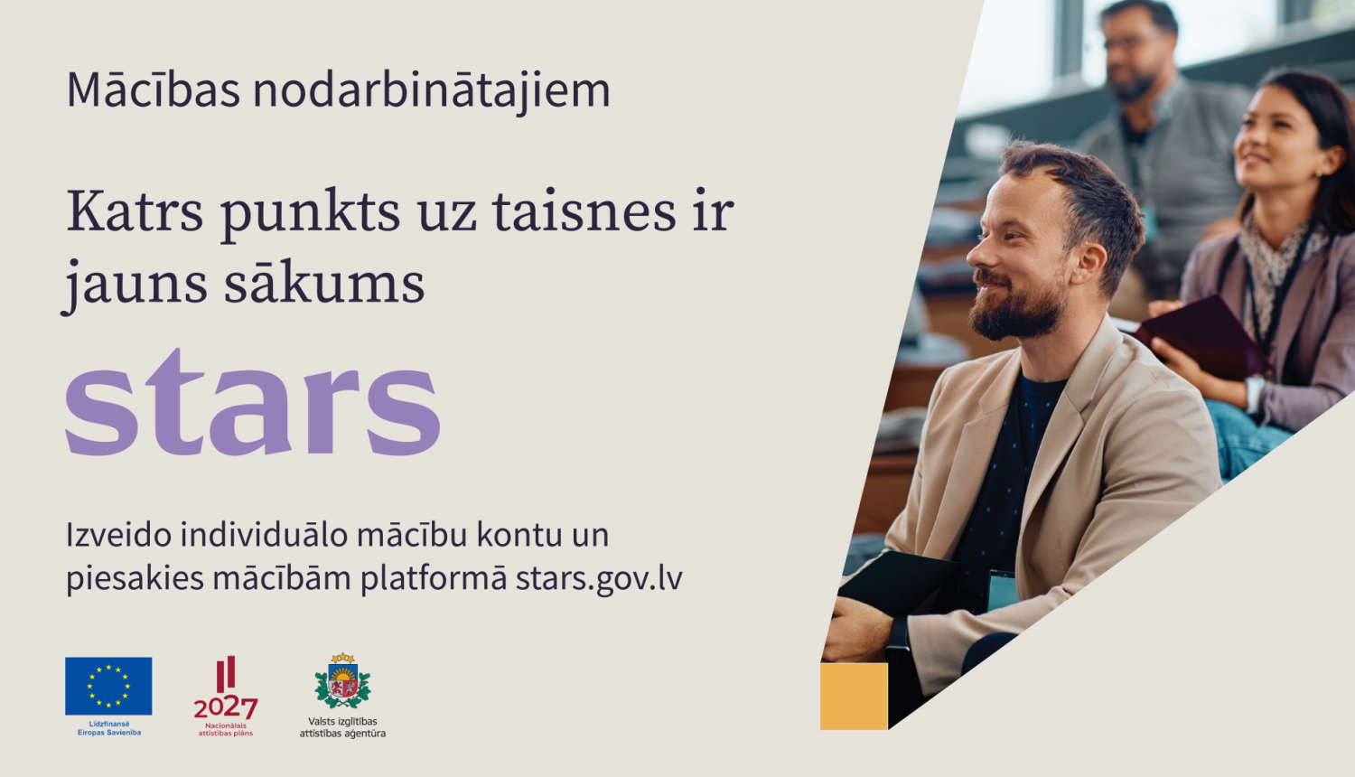 Vizuālis par mācībām pieaugušajiem