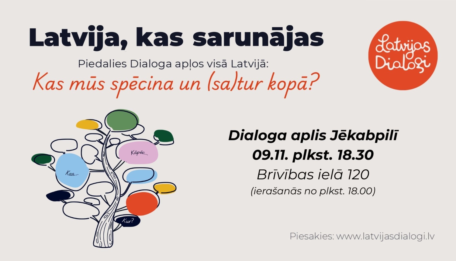 Piesakies Dialoga aplim Jēkabpilī