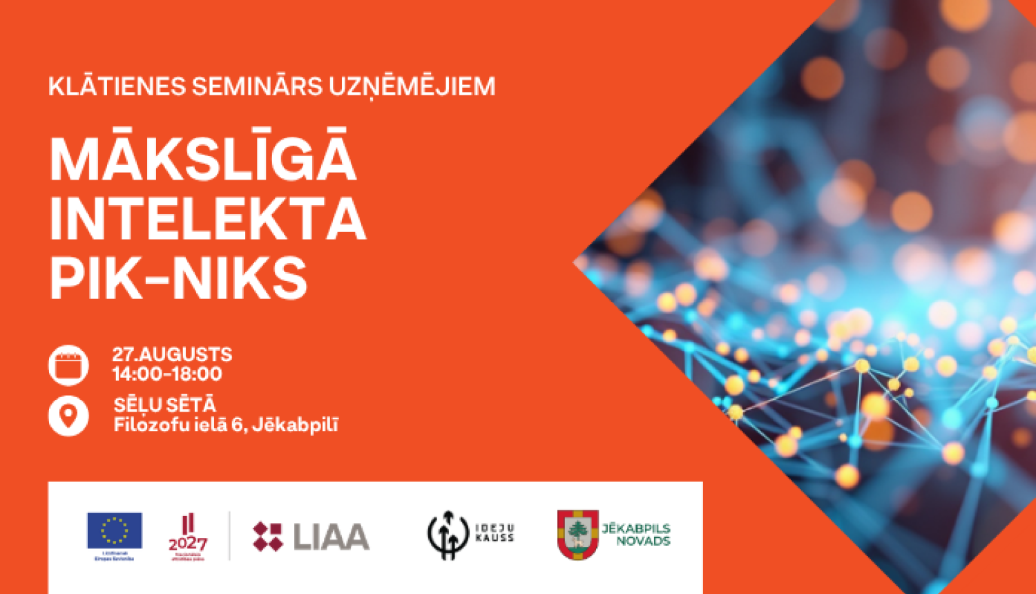 Afiša Mākslīgā intelekta PIK-NIKS
