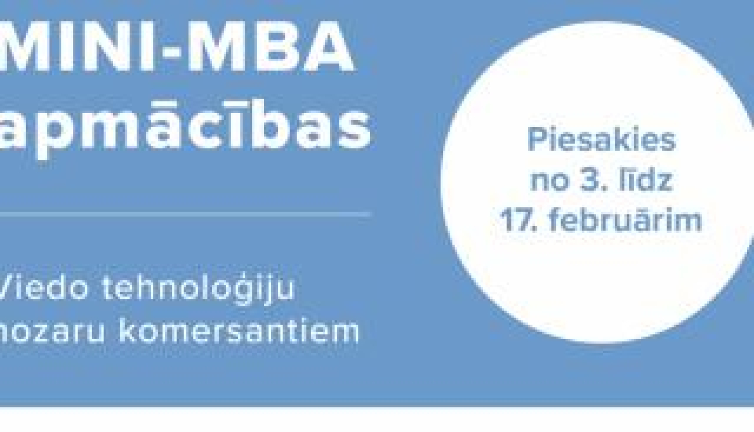 Apmācības