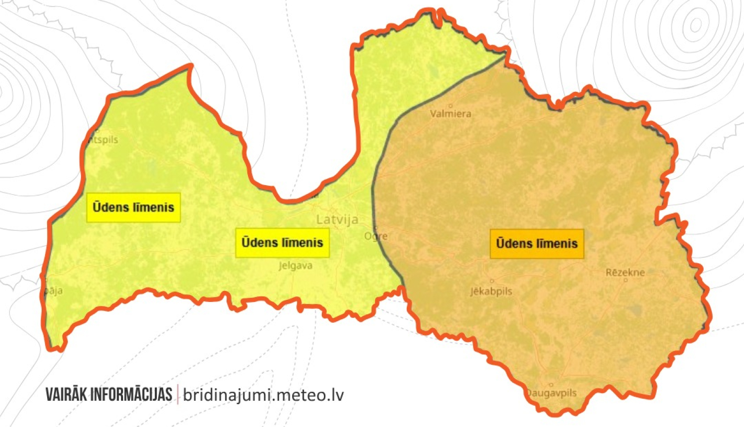 ūdens līmenis