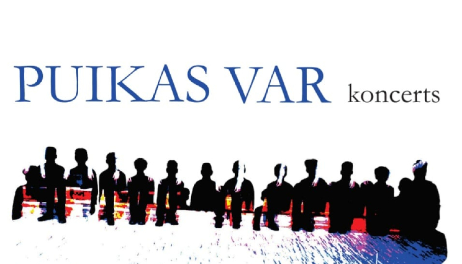Koncerta afiša Puikas var