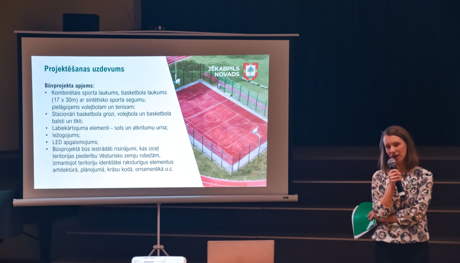Projektu vadības nodaļa informē par projekta ieceri