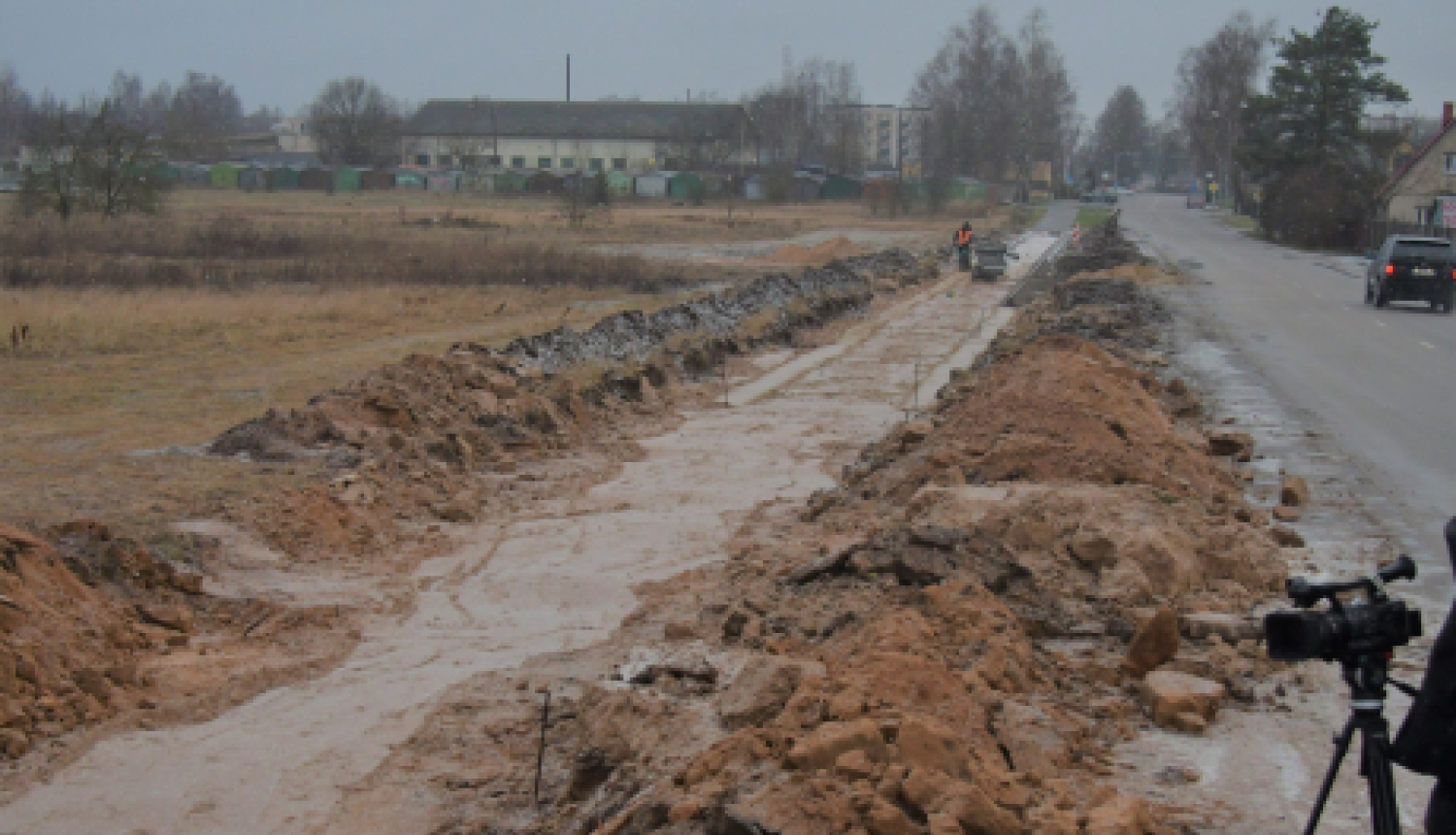 Apseko vairākus būvniecības objektus pilsētā