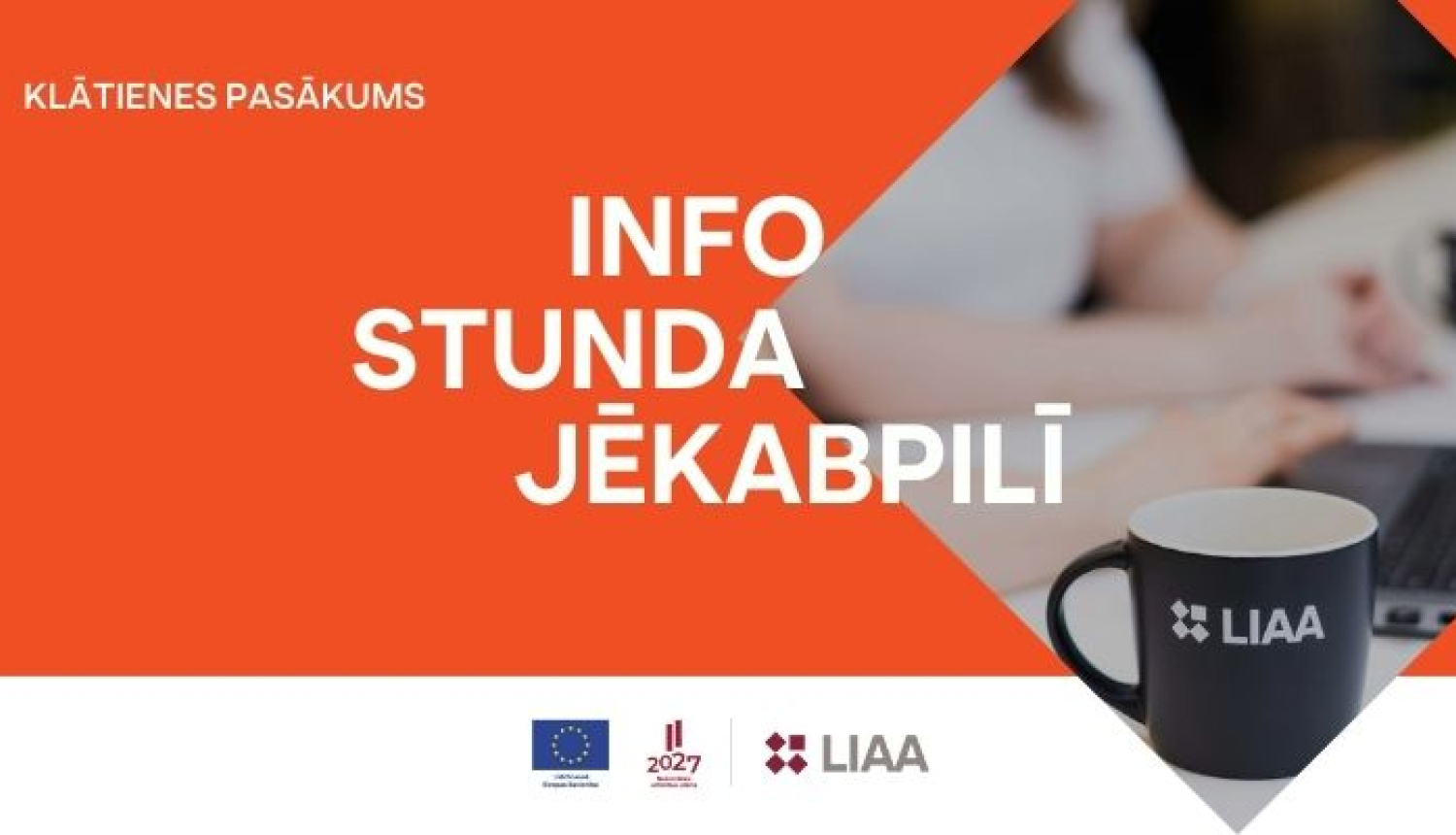 Info stundas plakāts