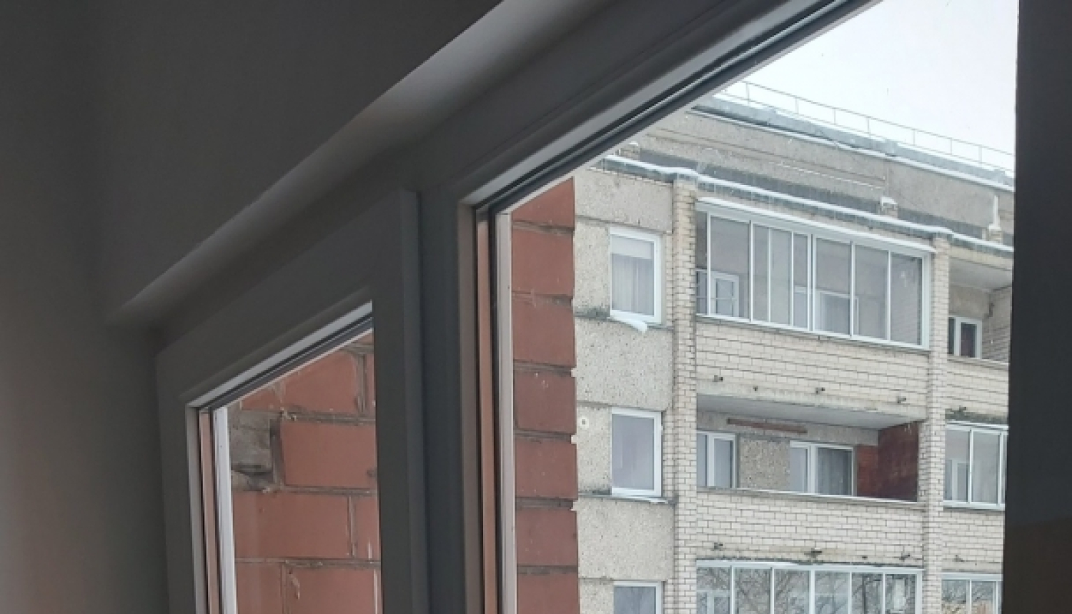 Draudzības alejas 19 mājas logs