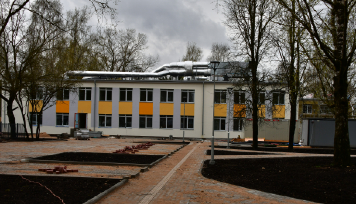 Turpinās būvdarbi projektā „Pašvaldības ēkas Jaunā ielā 39i atjaunošana un energoefektivitātes paaugstināšana”